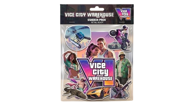 Vice City Sampler Sticker Pack